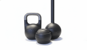 6–12 kg (13–26 lb) Adjustable Kettlebell/Mace System – Powder - Coated Cast - Iron – Black | SoCal Kettlebellz - SoCal Kettlebellz