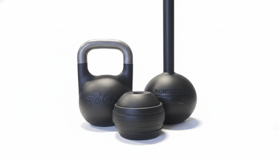6–12 kg (13–26 lb) Adjustable Kettlebell/Mace System – Powder - Coated Cast - Iron – Black | SoCal Kettlebellz - SoCal Kettlebellz